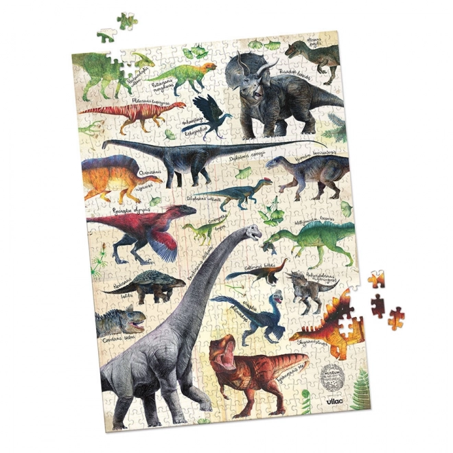 Puzzle dinosaures 500 pièces