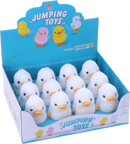 Canard blanc à remontoir pour enfants