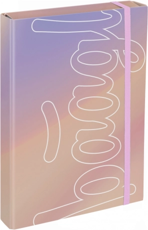 Chemises pour cahiers scolaires A4 Jumbo Pastel