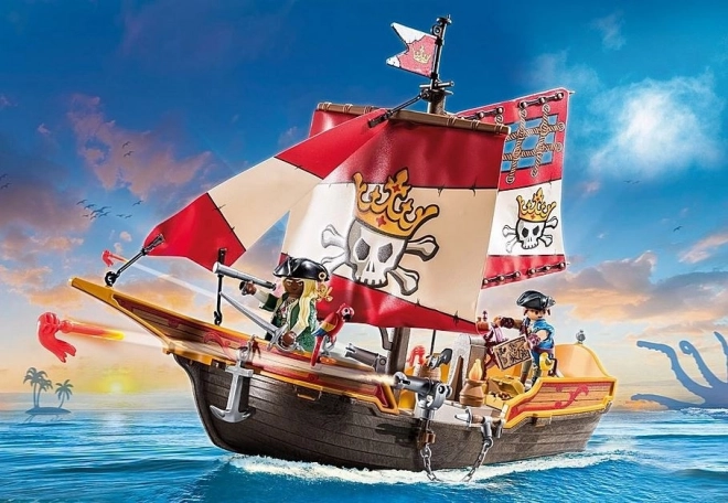 Pirates PLAYMOBIL navire pirate avec figurines