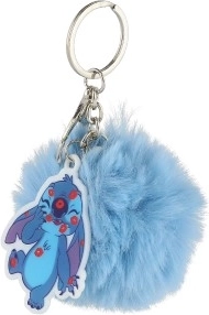 Pendentif pour clés Stitch avec pompon