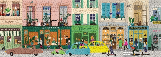 Puzzle panoramique La vie parisienne 1000 pièces