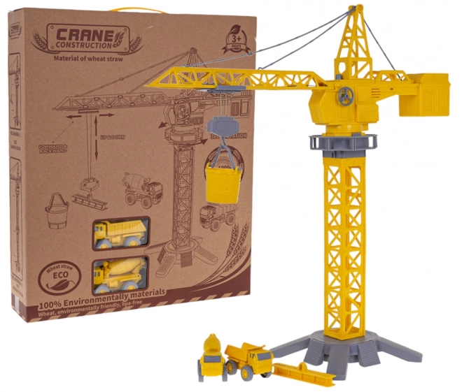 EKO grue de construction + véhicules