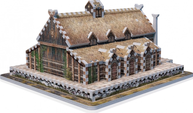 WREBBIT puzzle 3D Seigneur des Anneaux : La Salle Dorée d'Edoras