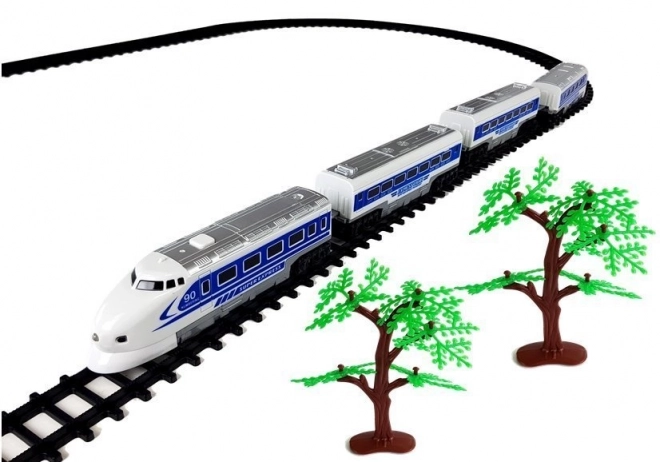 Ensemble de train électrique Pendolino avec effets