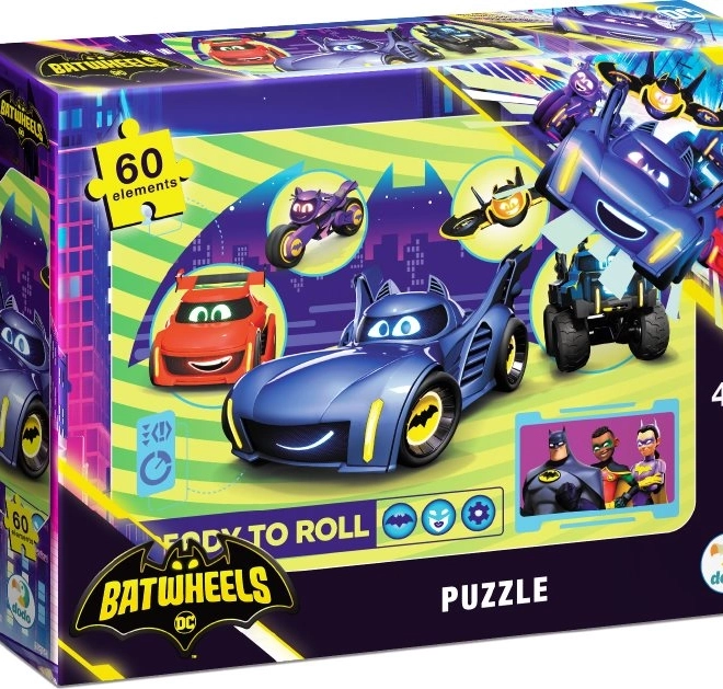DODO Puzzle Batwheels : Balade amusante 60 pièces