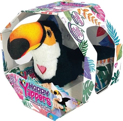 Happy Yappers toucan – jouet en peluche interactif pour enfants