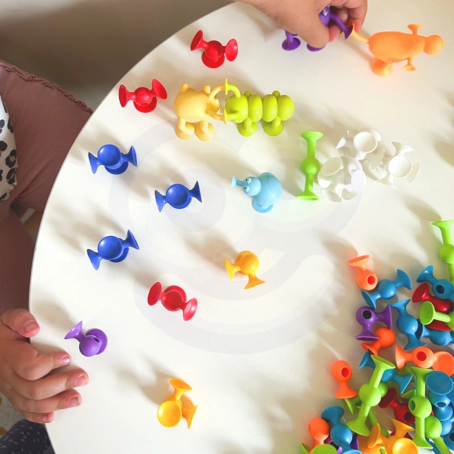 Woopie Kit de Construction avec Ventouses - Animaux Fous