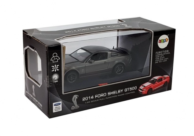 Ford Shelby GT500 voiture radiocommandée argentée 7,5 km/h 2,4 G