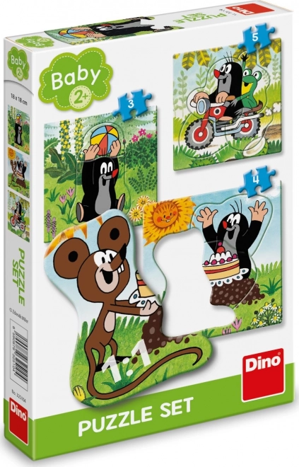 Krtek sur la prairie 3-5 puzzle bébé
