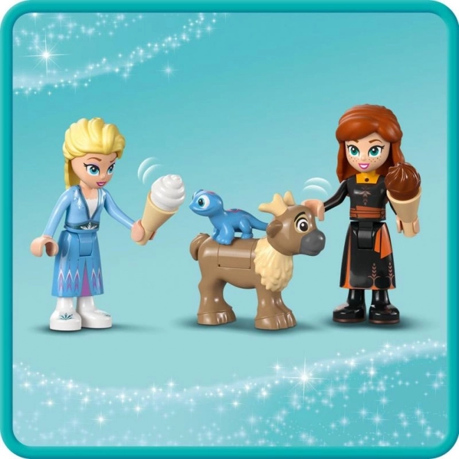 LEGO Disney Princesse 43238 Elsa et le château de la Reine des neiges