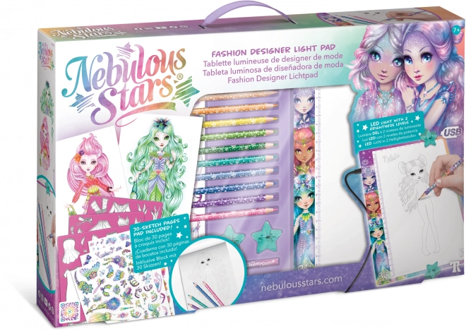 Table de dessin rétroéclairée Nebulous Stars