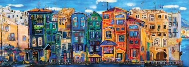 Puzzle panoramique ART PUZZLE Ville colorée 1000 pièces