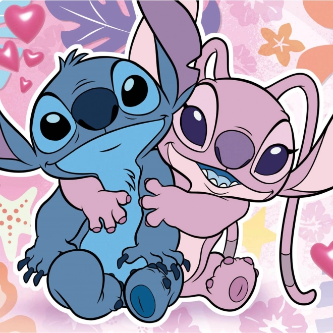 Puzzle Disney Stitch et Angel 300 pièces