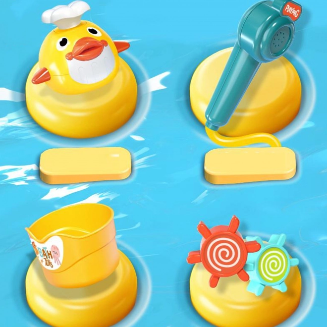 Woopie jouet de bain avec moulin rotatif et gobelets de versement