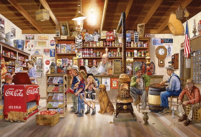 EUROGRAPHICS puzzle épicerie, 2000 pièces