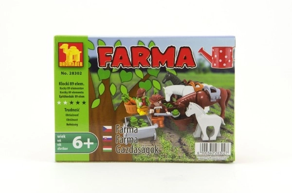 Ensemble de construction Dromader - Ferme 89 pcs