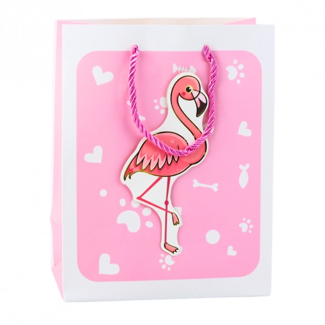 Sac cadeau animaux 3D pastel