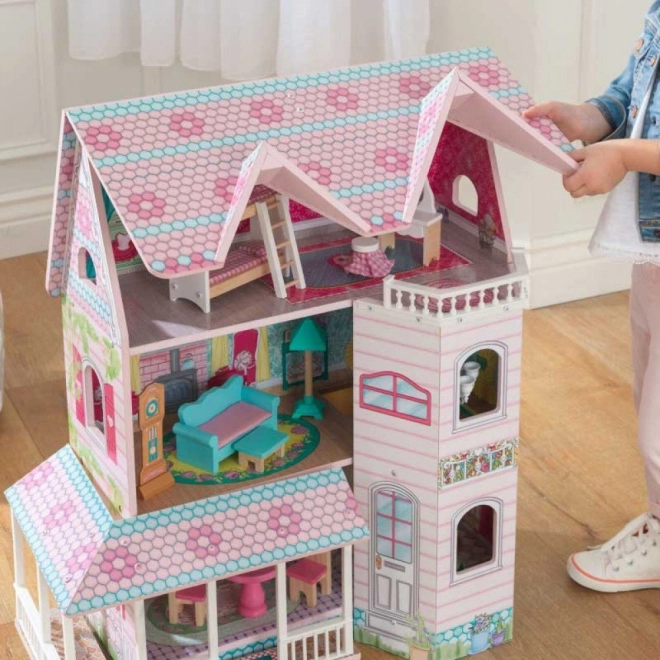 Maison de poupées Abbey Manor de KidKraft avec accessoires