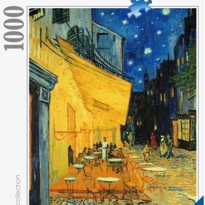 Collection d'Art de Puzzle : Terrasse de Café la Nuit 1000 Pièces