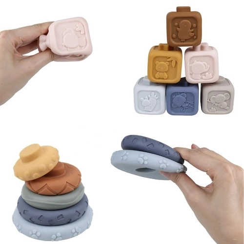 Blocs sensoriels doux - 13 pcs. Kruzzel 24812