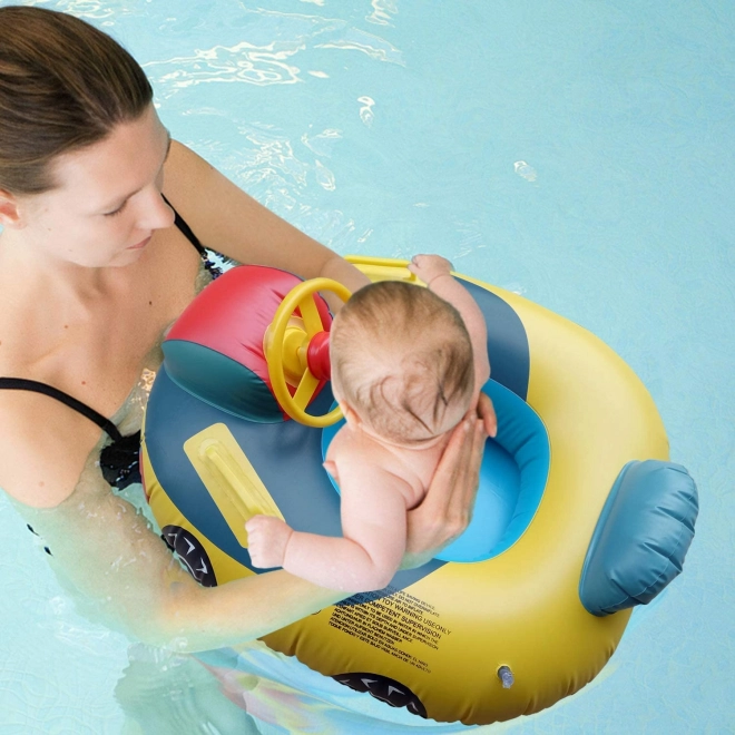 Bouée gonflable pour enfants avec volant et siège