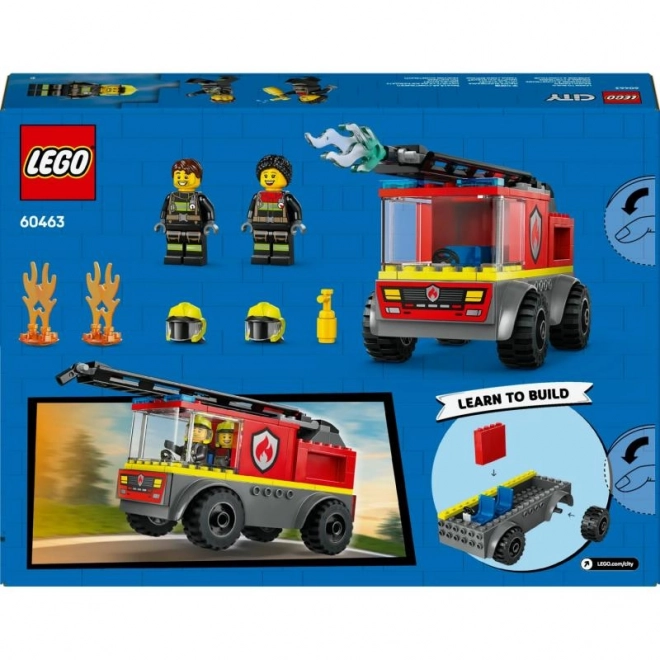 Voiture de pompier LEGO City avec échelle