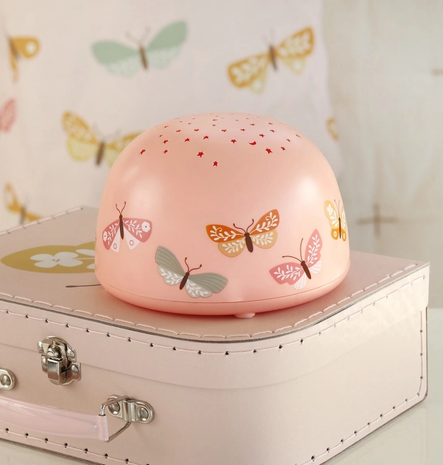 A Little Lovely Company Lampe Projecteur – Papillons