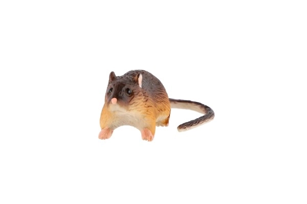 Souris domestique jouet en plastique 7cm en sachet