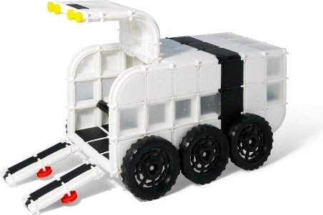 Véhicule de transport pour rover martien