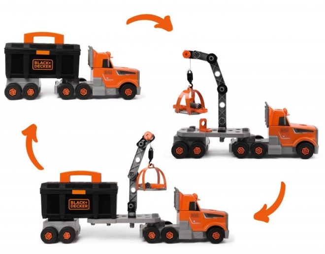 Camion B&D avec outils