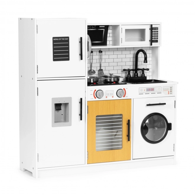 Grande cuisine en bois pour enfants avec éclairage et sons Ecotoys