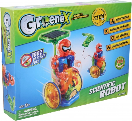 Kit de construction robotique à énergie solaire GREENEX