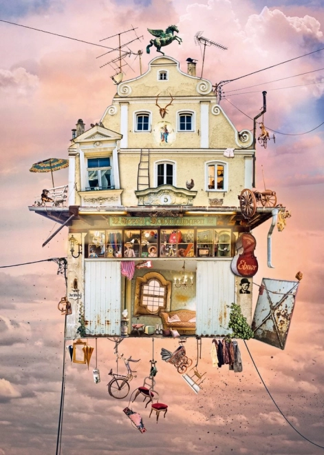 Puzzle Maison pleine de trésors 1000 pièces HEYE