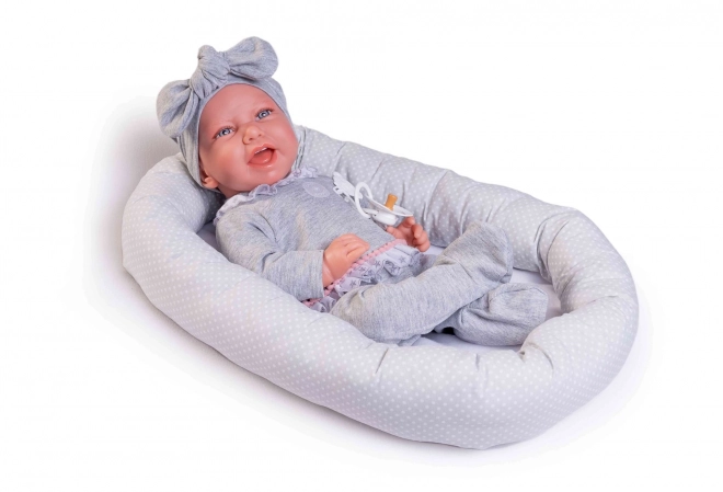 Antonio Juan 33228 CARLA - poupée réaliste bébé avec corps en tissu doux - 42 cm