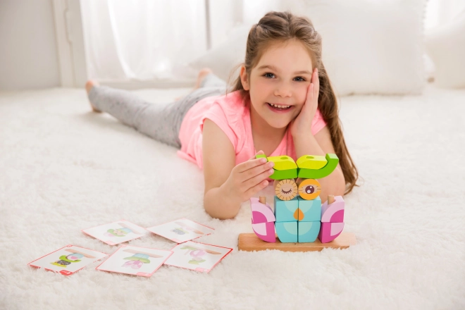 Puzzle en bois - Chouette
