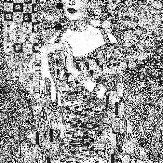 TREFL Puzzle Cadre Style Adele Bloch-Bauer I 500 Pièces