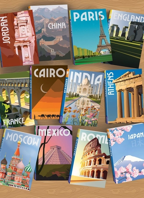 Puzzle Cobble Hill Où vas‑tu ? – 1000 pièces