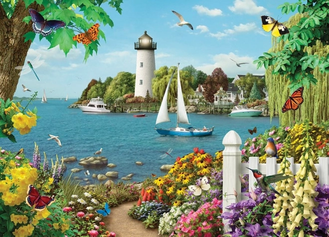 Puzzle Au Port 500 pièces