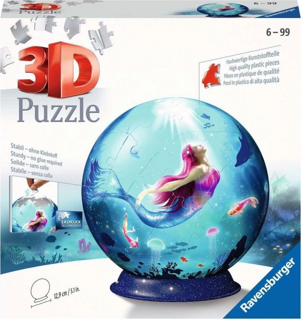 Ravensburger 3D puzzleball sirène