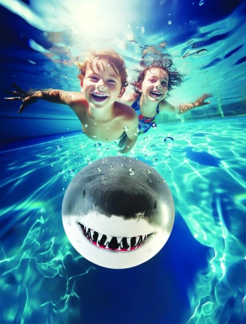 SPORTO Balle sous-marine - requin