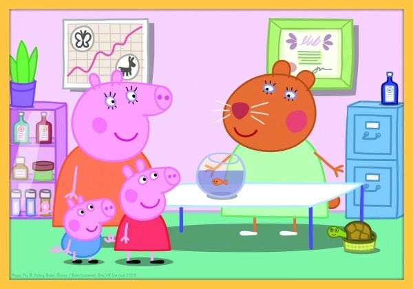 Puzzle 10 en 1 Peppa Pig
