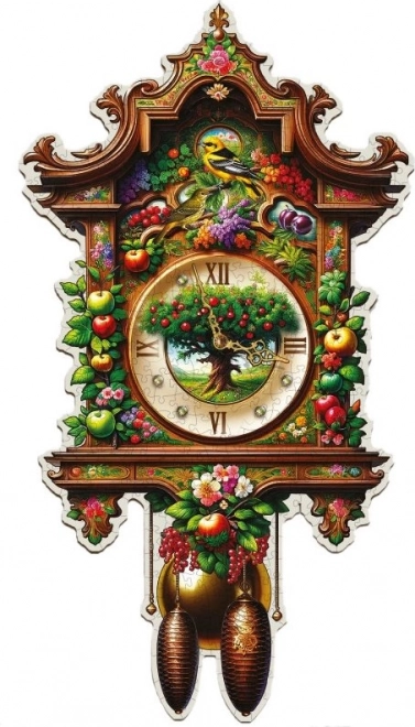 Puzzle en bois Horloge à coucou