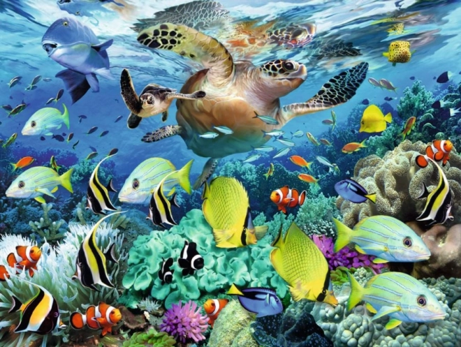Puzzle RAVENSBURGER Paradis sous la mer XXL 150 pièces