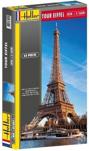 maquette en plastique de la tour Eiffel 1:650