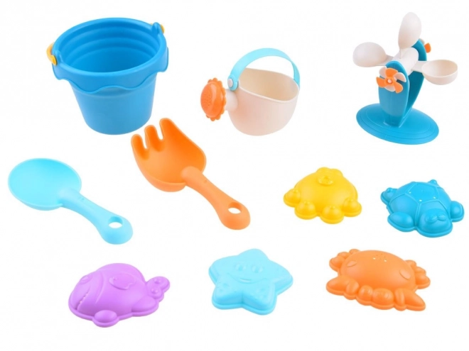 Set de sable mou Eau seau et moules