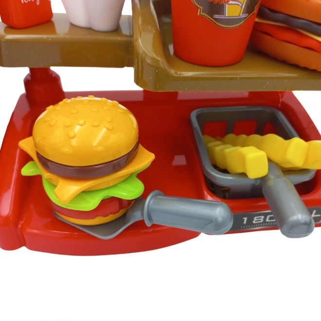 Fast Food XXL avec caisse et distributeur par WOOPIE