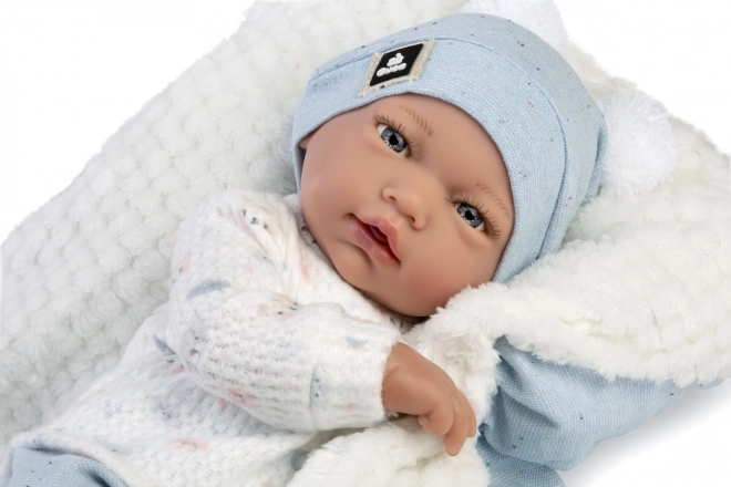 Guca 885 ADRI - poupée réaliste bébé avec corps en tissu mou - 38 cm