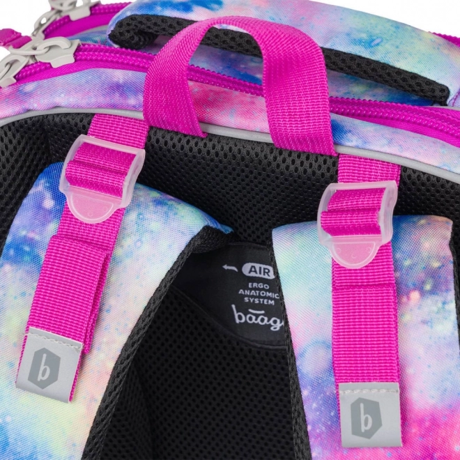ENSEMBLE BAAGL 5 Shelly Licorne : cartable, trousse, sac, chemise, boîte