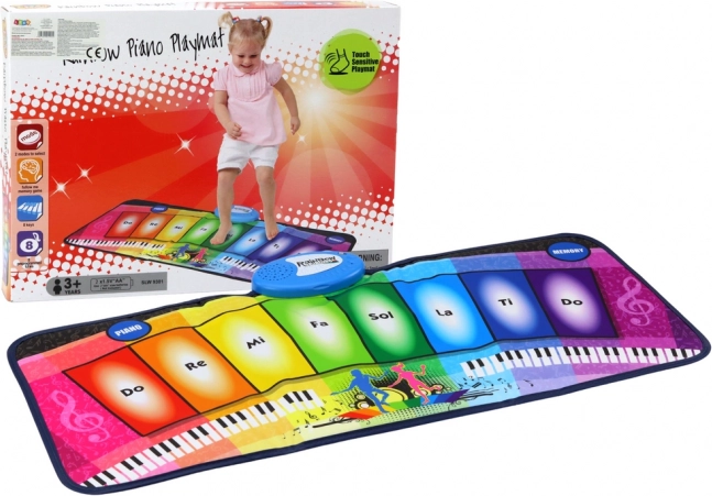 Tapis musical interactif Pianinko Arc-en-ciel